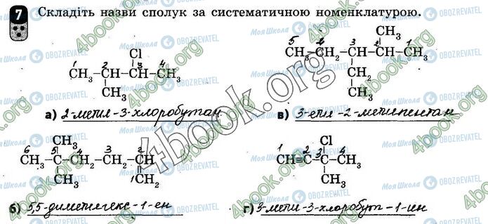 ГДЗ Хімія 10 клас сторінка ВР1 (7)
